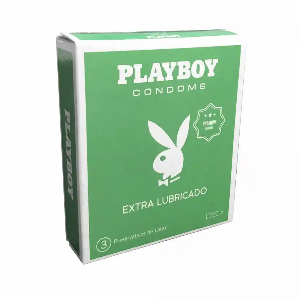 Playboy Preservativos Extra Lubricados (caja X 3und.)