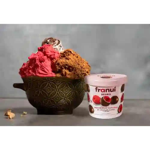 Pote Franuí Amargo+1/2 kg de Helado